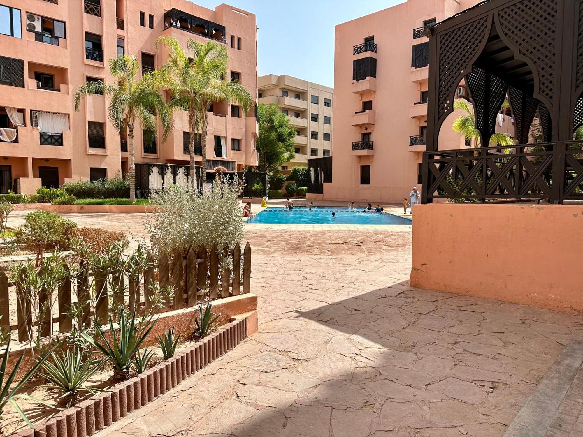 Oasis De Detente Avec Terrasse Et Vue Sur Piscine Marrakesh Exterior photo