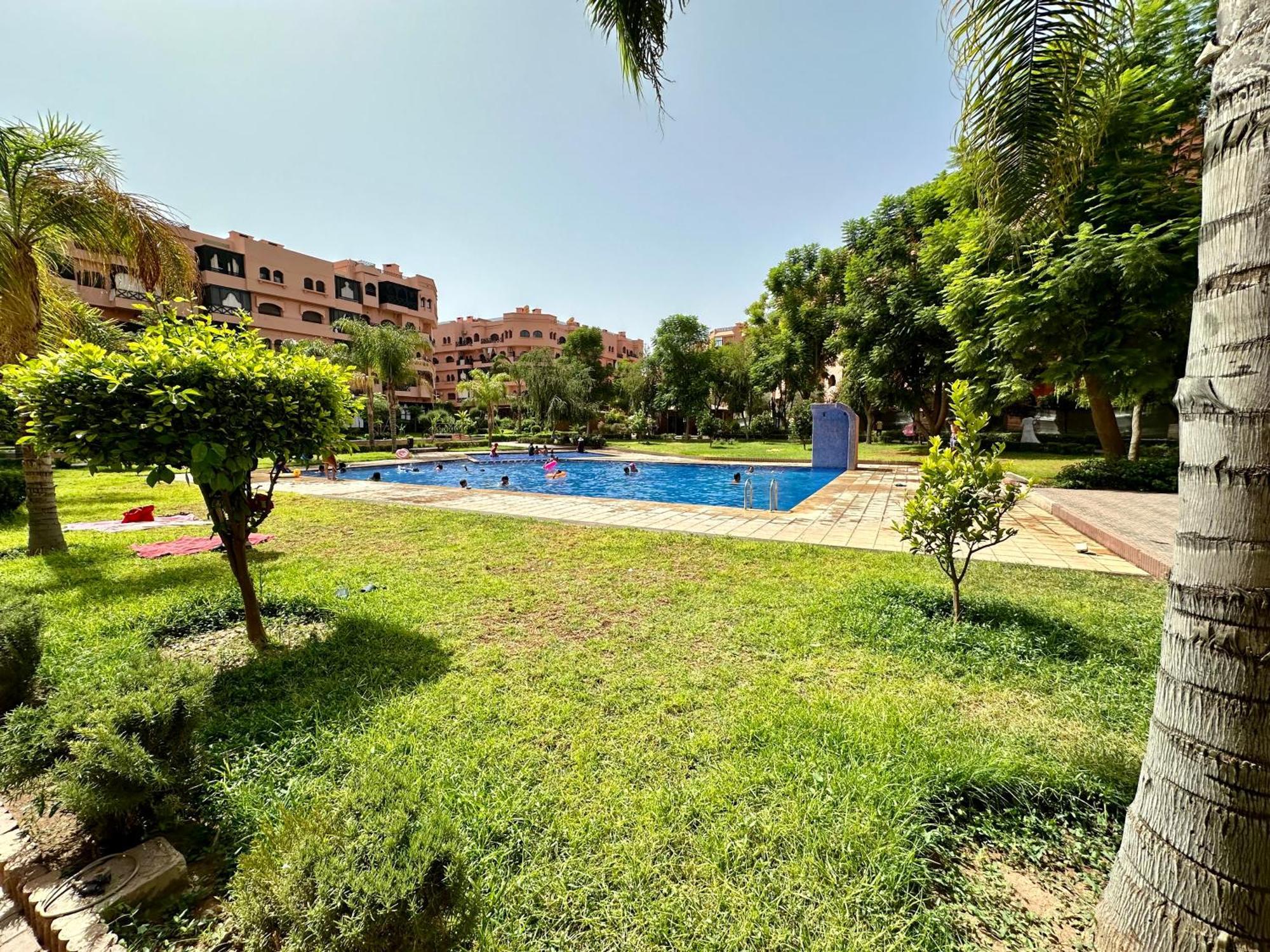 Oasis De Detente Avec Terrasse Et Vue Sur Piscine Marrakesh Exterior photo