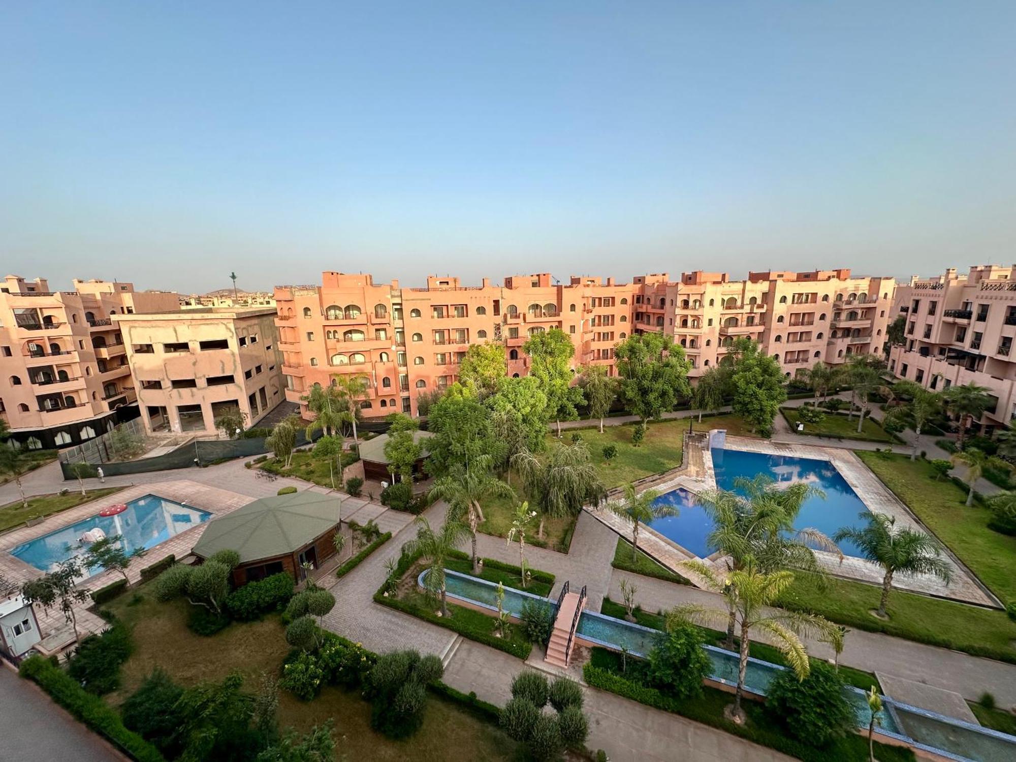 Oasis De Detente Avec Terrasse Et Vue Sur Piscine Marrakesh Exterior photo