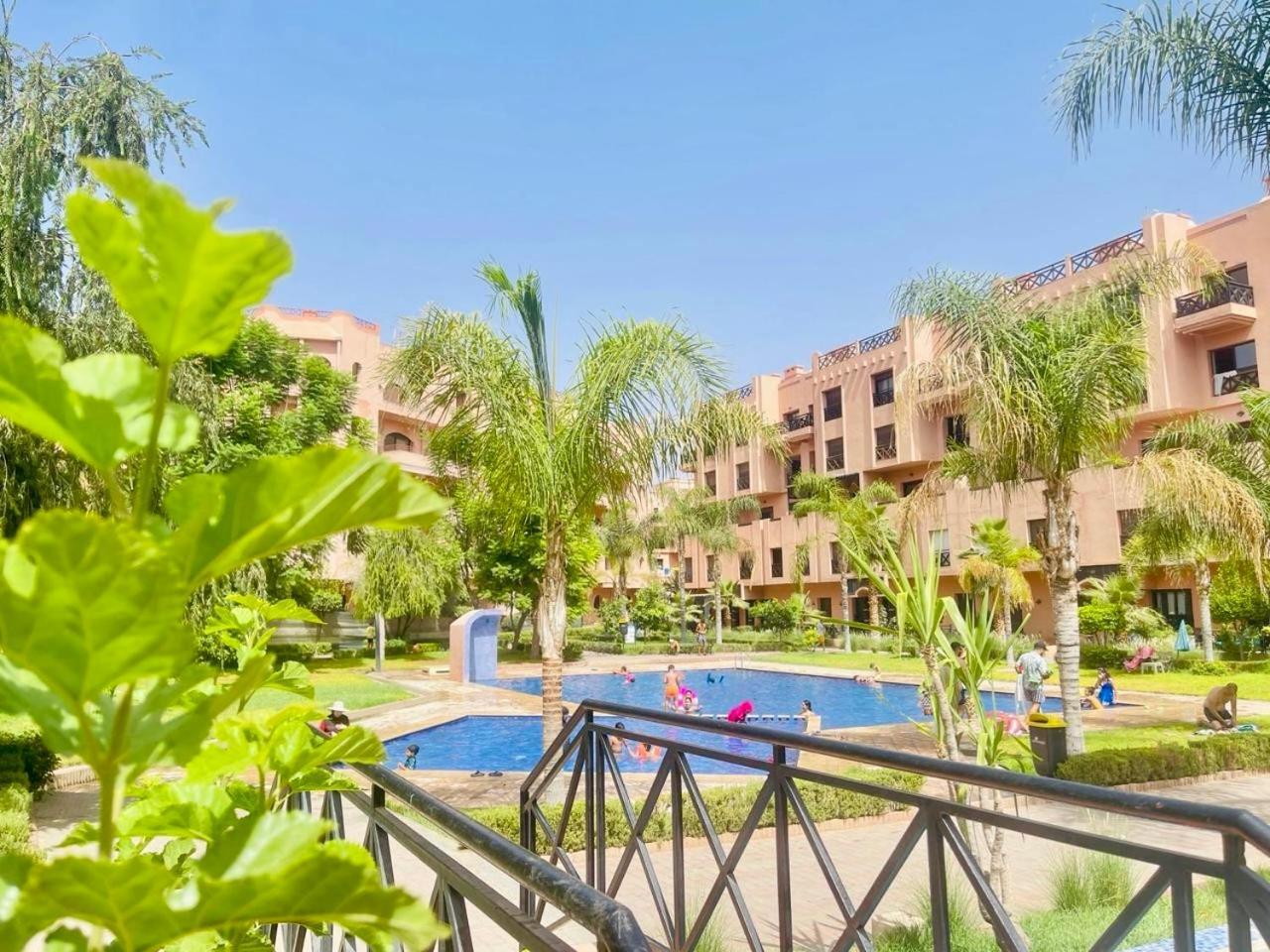 Oasis De Detente Avec Terrasse Et Vue Sur Piscine Marrakesh Exterior photo