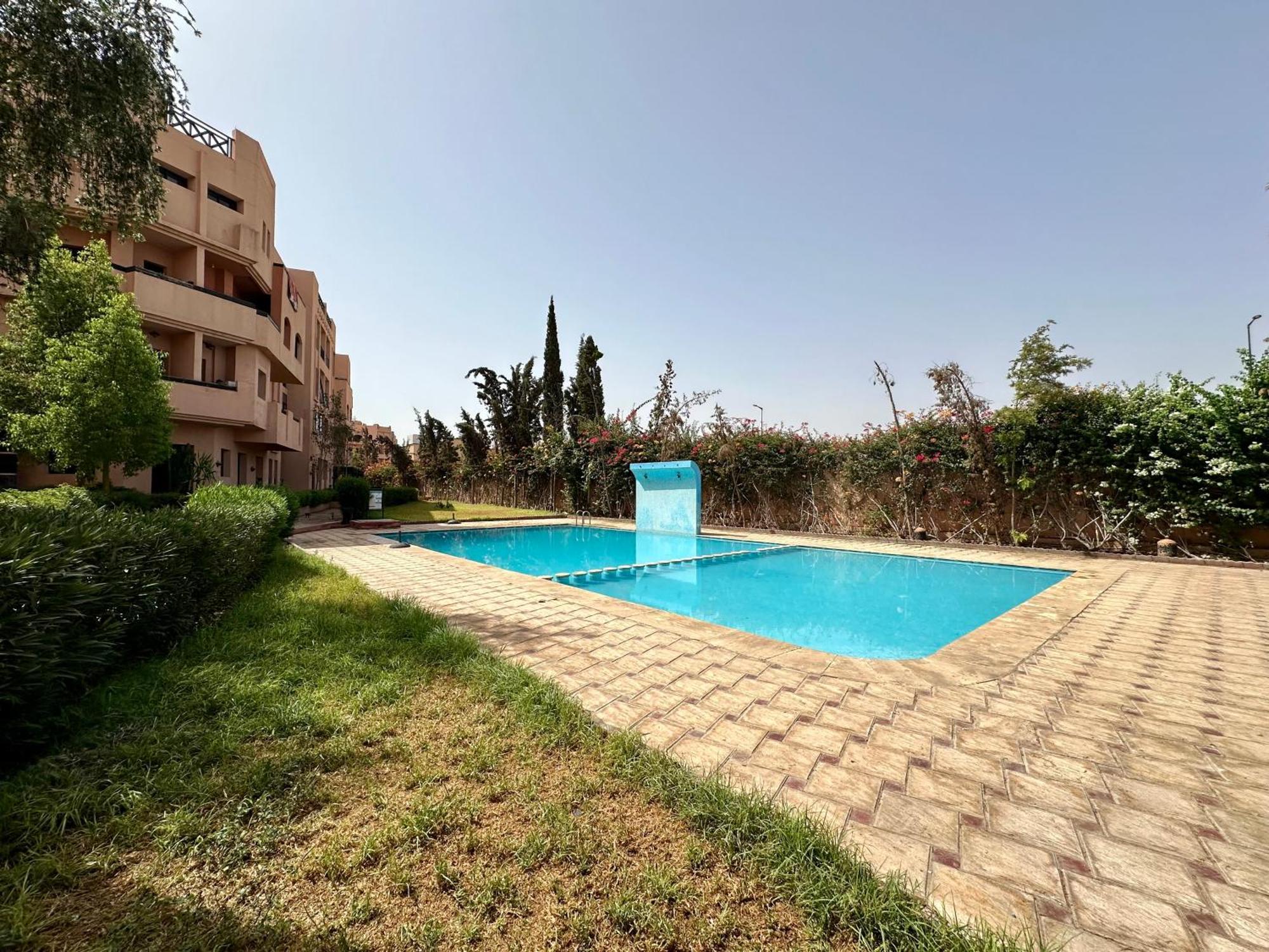 Oasis De Detente Avec Terrasse Et Vue Sur Piscine Marrakesh Exterior photo