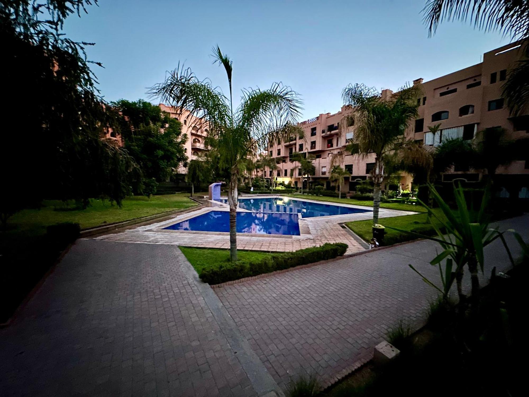 Oasis De Detente Avec Terrasse Et Vue Sur Piscine Marrakesh Exterior photo