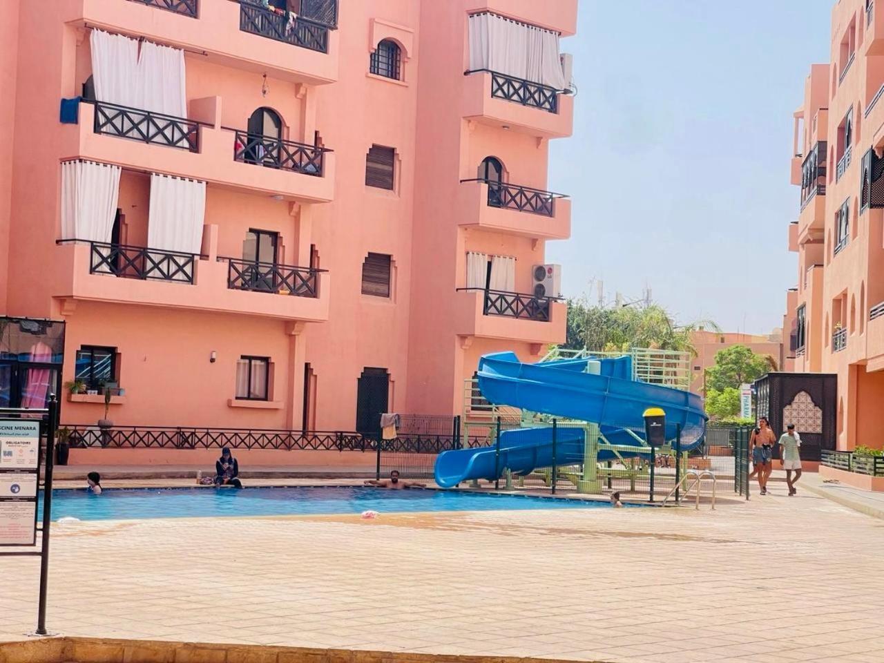 Oasis De Detente Avec Terrasse Et Vue Sur Piscine Marrakesh Exterior photo
