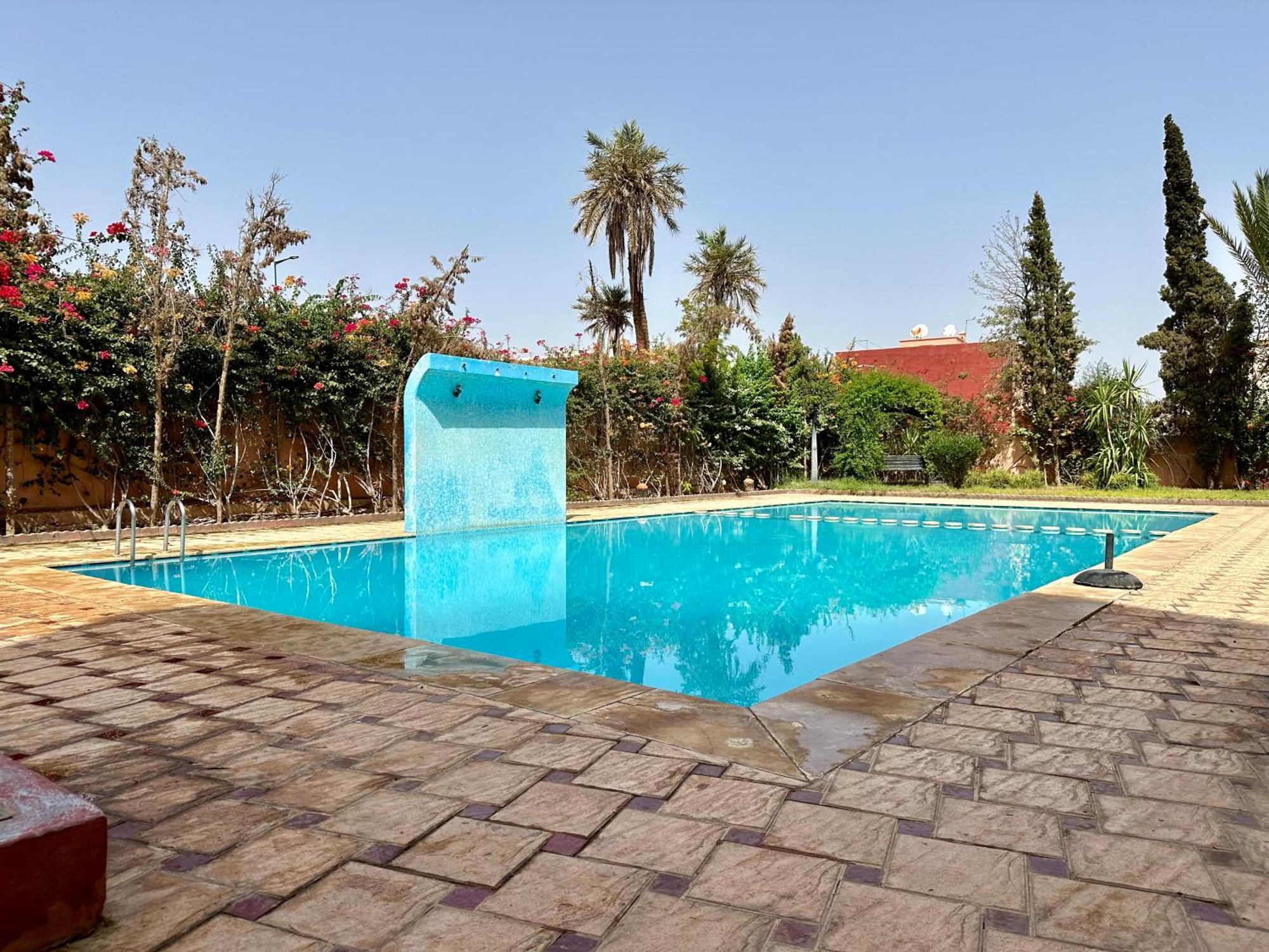 Oasis De Detente Avec Terrasse Et Vue Sur Piscine Marrakesh Exterior photo